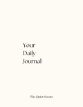 The Quiet Serein — 22-Day Guided Self Reflection Journal