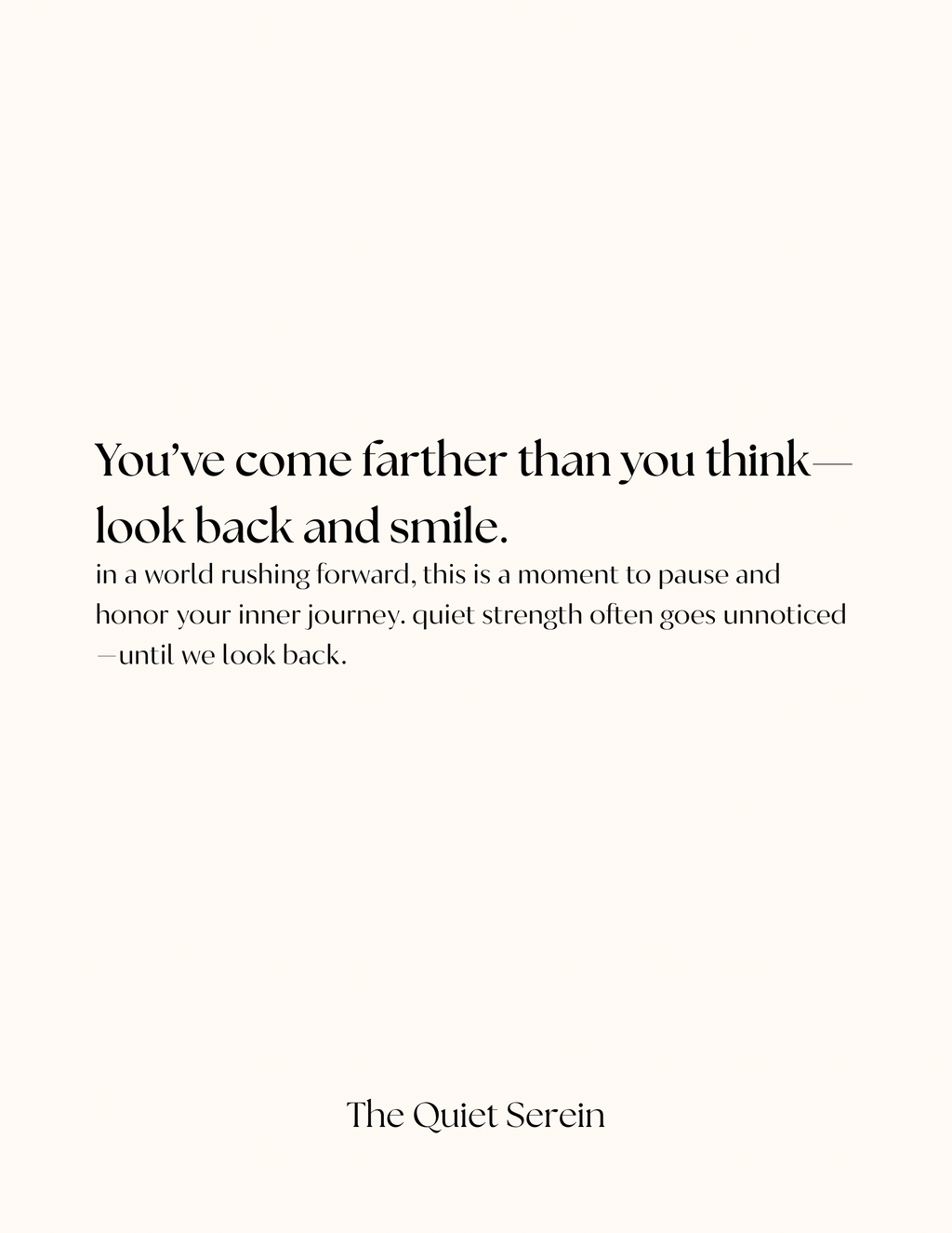 The Quiet Serein — 22-Day Guided Self Reflection Journal