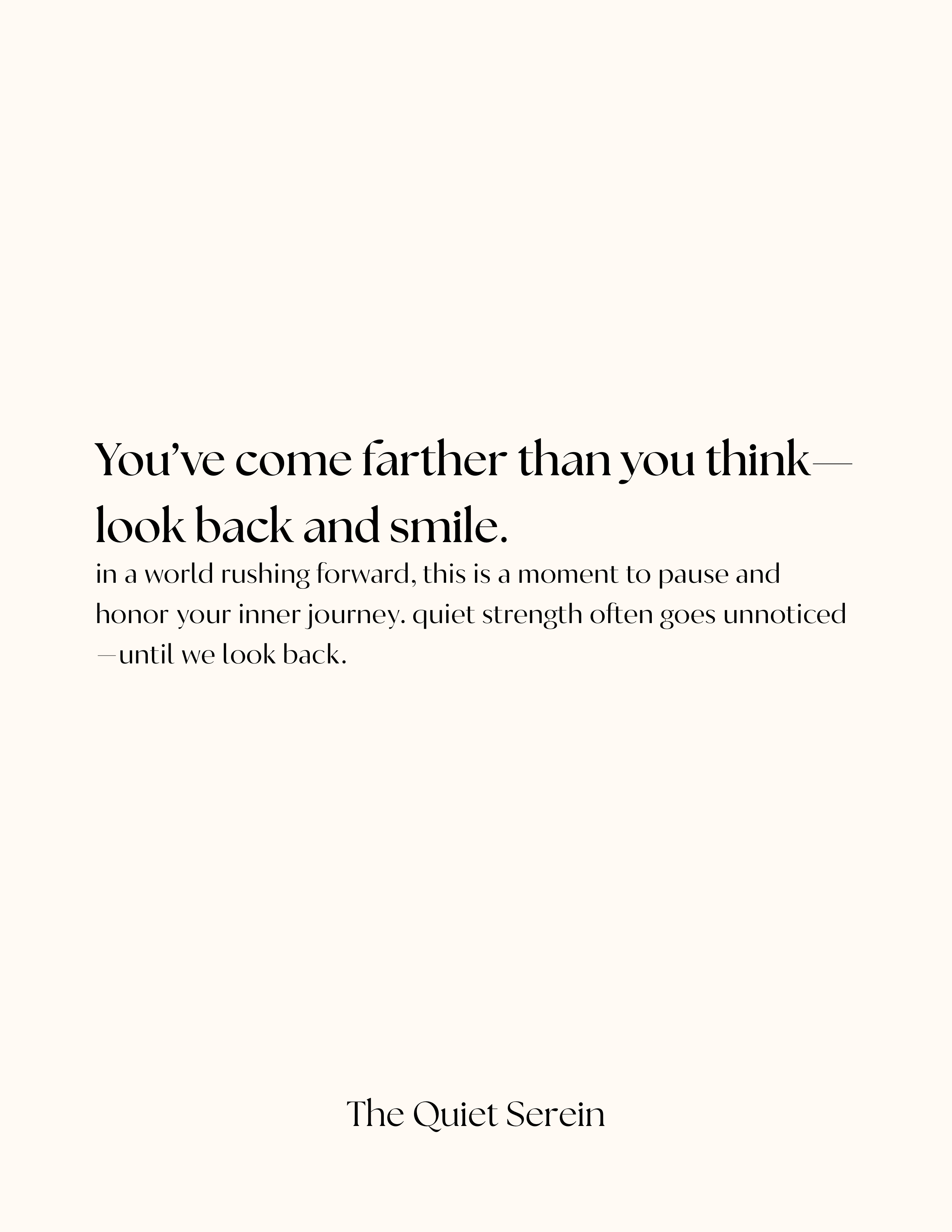The Quiet Serein — 22-Day Guided Self Reflection Journal